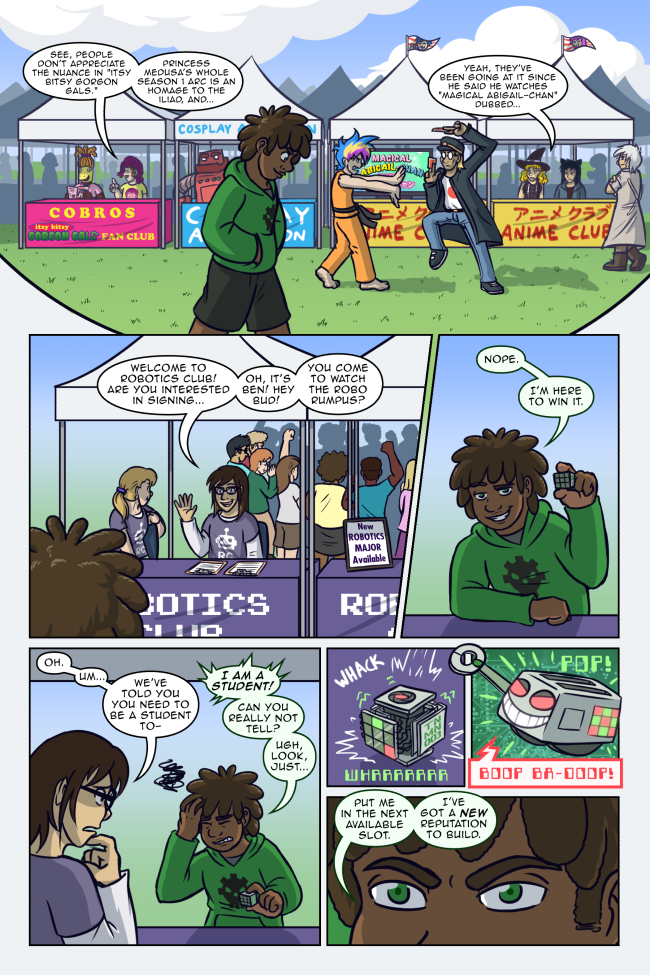 let my sentient toaster beat up some robots so I can prove I'm a BIG BOY >:( True Colors 3-27: New Reputation