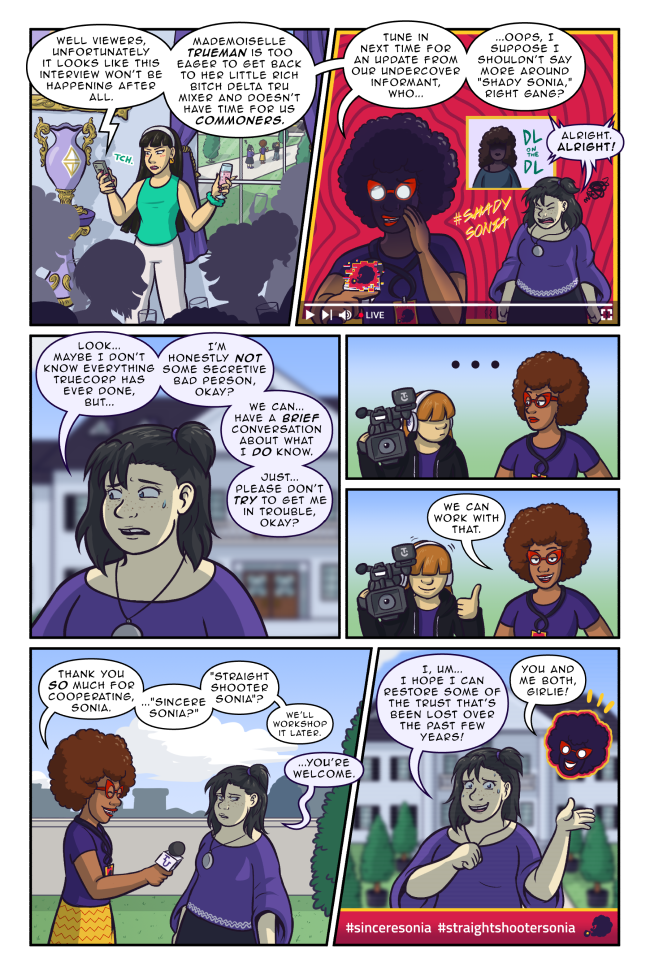 Erica Wang is a professional level hater True Colors 3-64: Shady Sonia